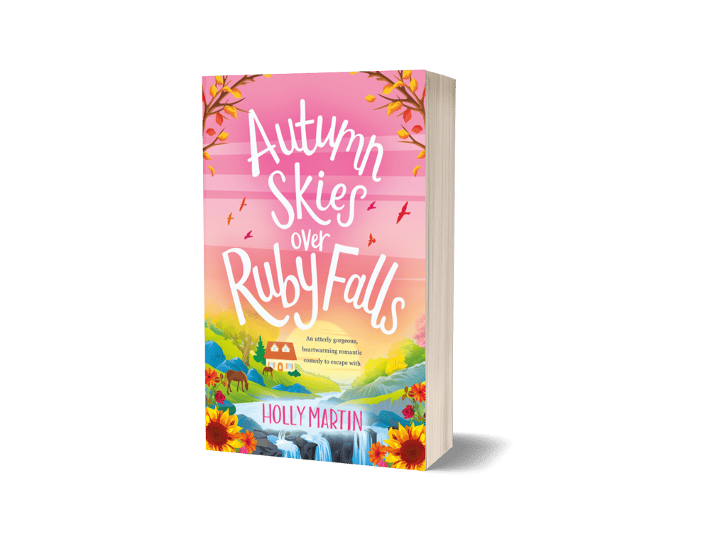 Image of Signed paperback of Autumn Skies over Ruby Falls