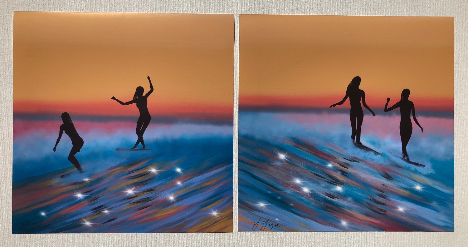 Image of Surfer Girls Prints