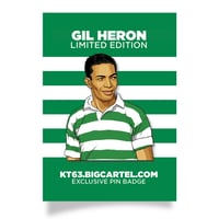 Gil Heron Pin Badge