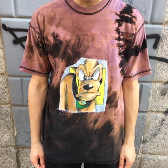 Image of UPCYCLING "PLUTO " T-SHIRT 