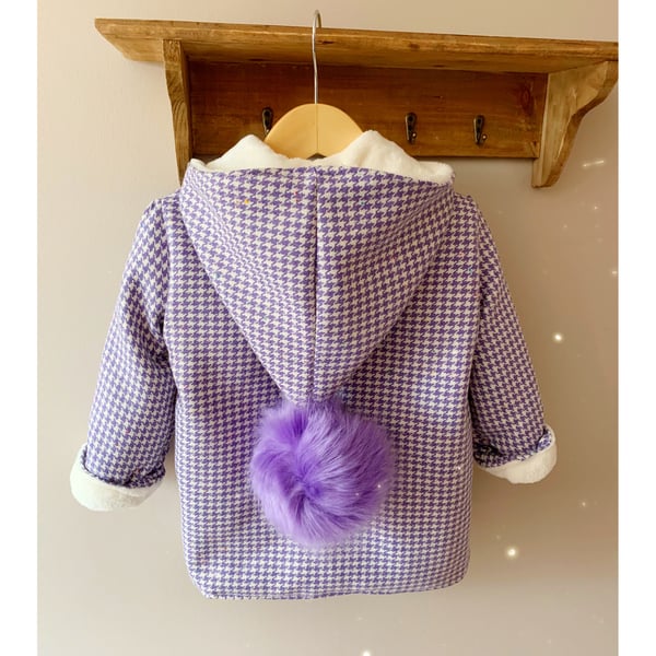 Image of Lilac AO Pom coat 