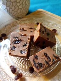 Rum & Raisin Milk Chocolate Fudge 