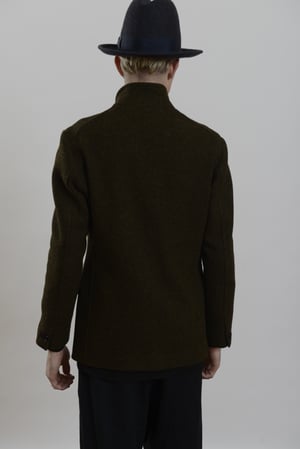 Image of Top Boy Jacket Heather wool £350.00