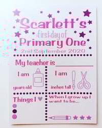 Image 2 of First Day Keepsake