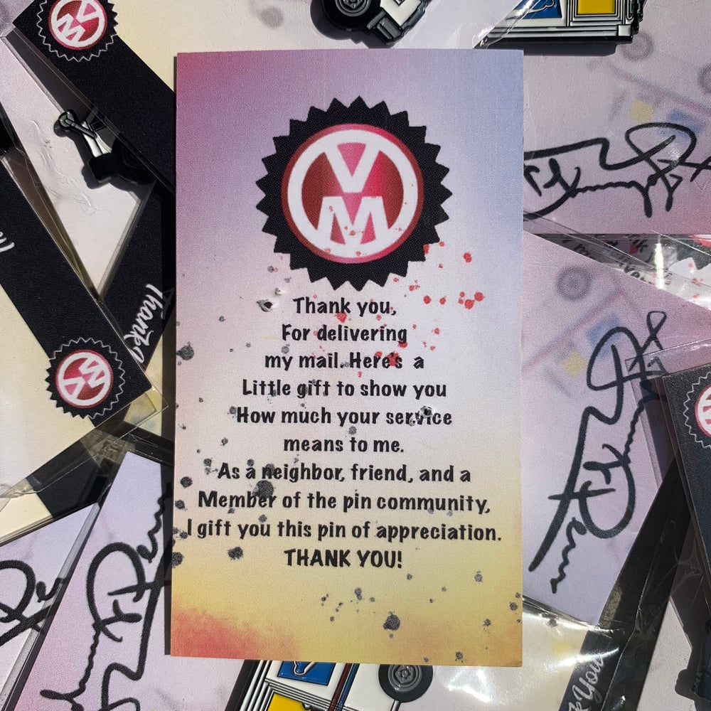 Image of “Pin Mail Pin” V2 (Thank you)