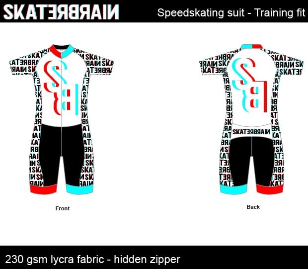 Anaglyph All-Over Print Suit Image 3