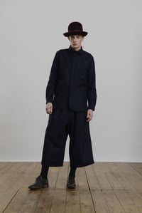 Image 6 of Porter Trouser in Navy wool £190.00