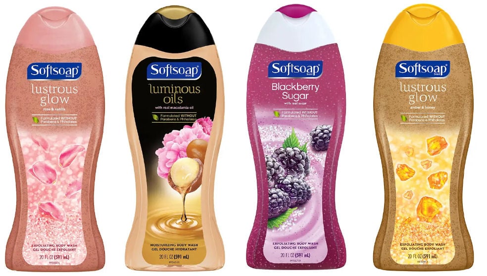 Softsoap and Irish Spring Bodywash