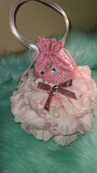 Image 3 of Custom Draw String Money Bag!