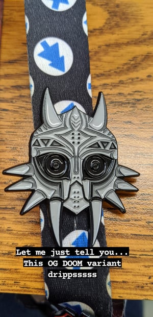 MAJORA'S FATE DOOM (MF DOOM) Pins 