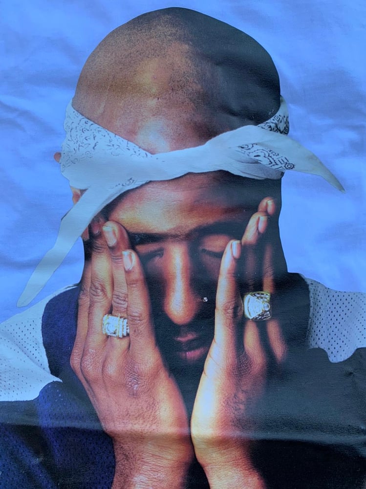 Image of STREET ANGEL 2PAC TEE WHITE