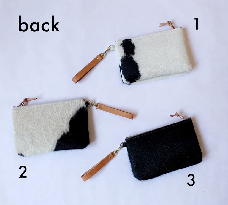 COW HIDE WRISTLETS - ONE OF A KIND Image 3