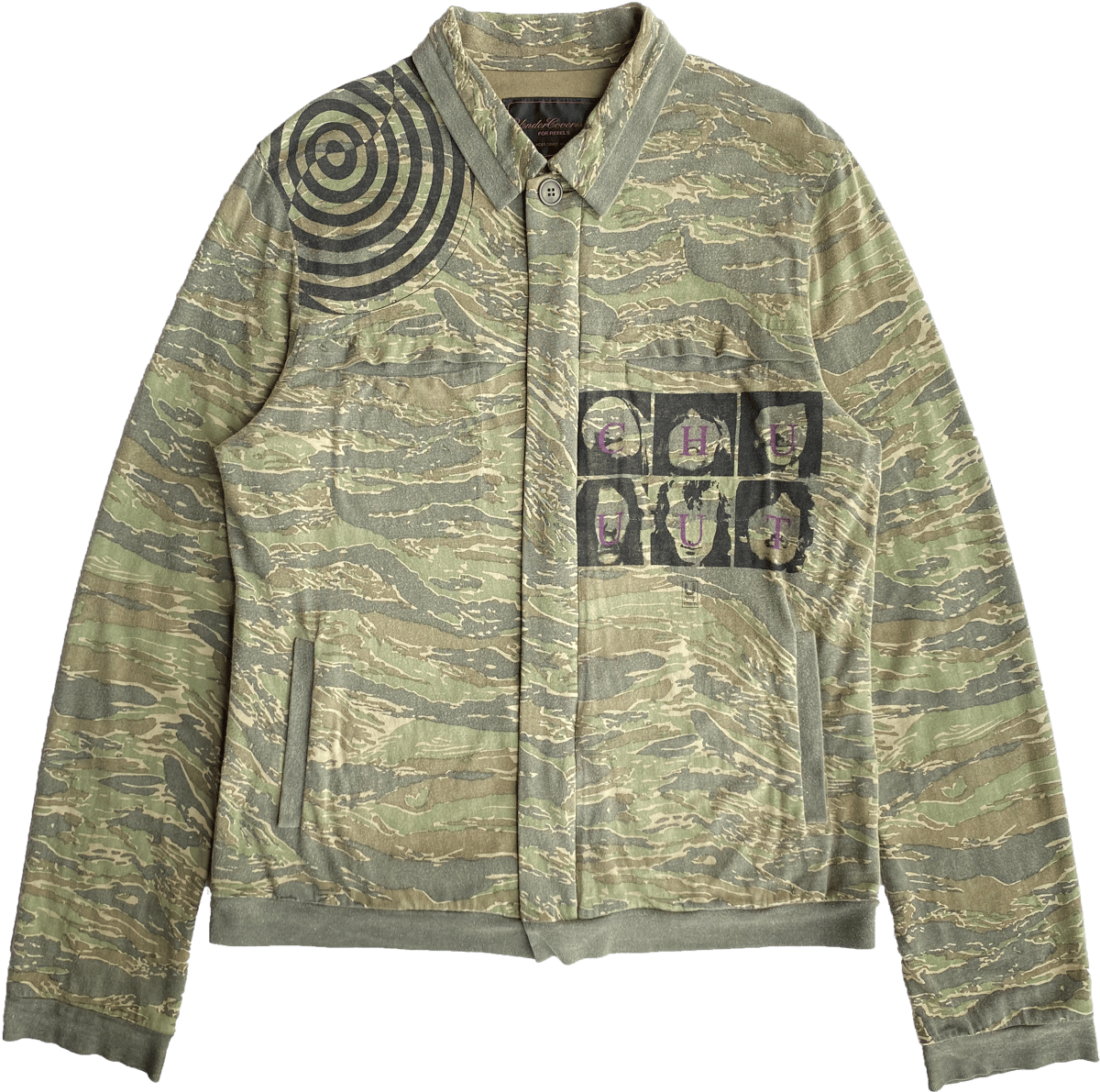 '06 Undercover Hybrid Tiger Camo Zip Jacket | neverlandsupply