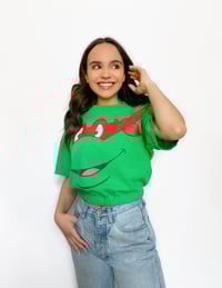 Teenage Mutant Ninja Turtles Scrunchie Cropped T-shirt