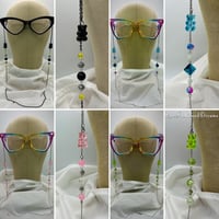 Image 1 of Gummy Bear UV Reactive Eyeglass Chain