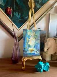 Image 2 of Abstract Oil on Canvas Board