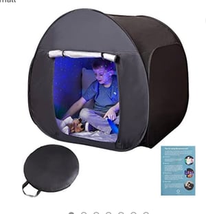  Sensory blackout tent