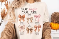 Image 2 of God Says… (Fall theme)