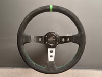 350mm LTR Suede Drift Wheel (With holes)