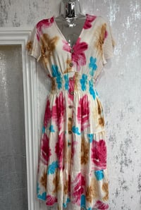 Frankie - Angel Sleeve Midi Dress