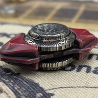 Image 6 of Preorder A New Linkage Button---DOME in Damasteel