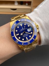 Image 7 of Rolex Submariner Gold e Blu
