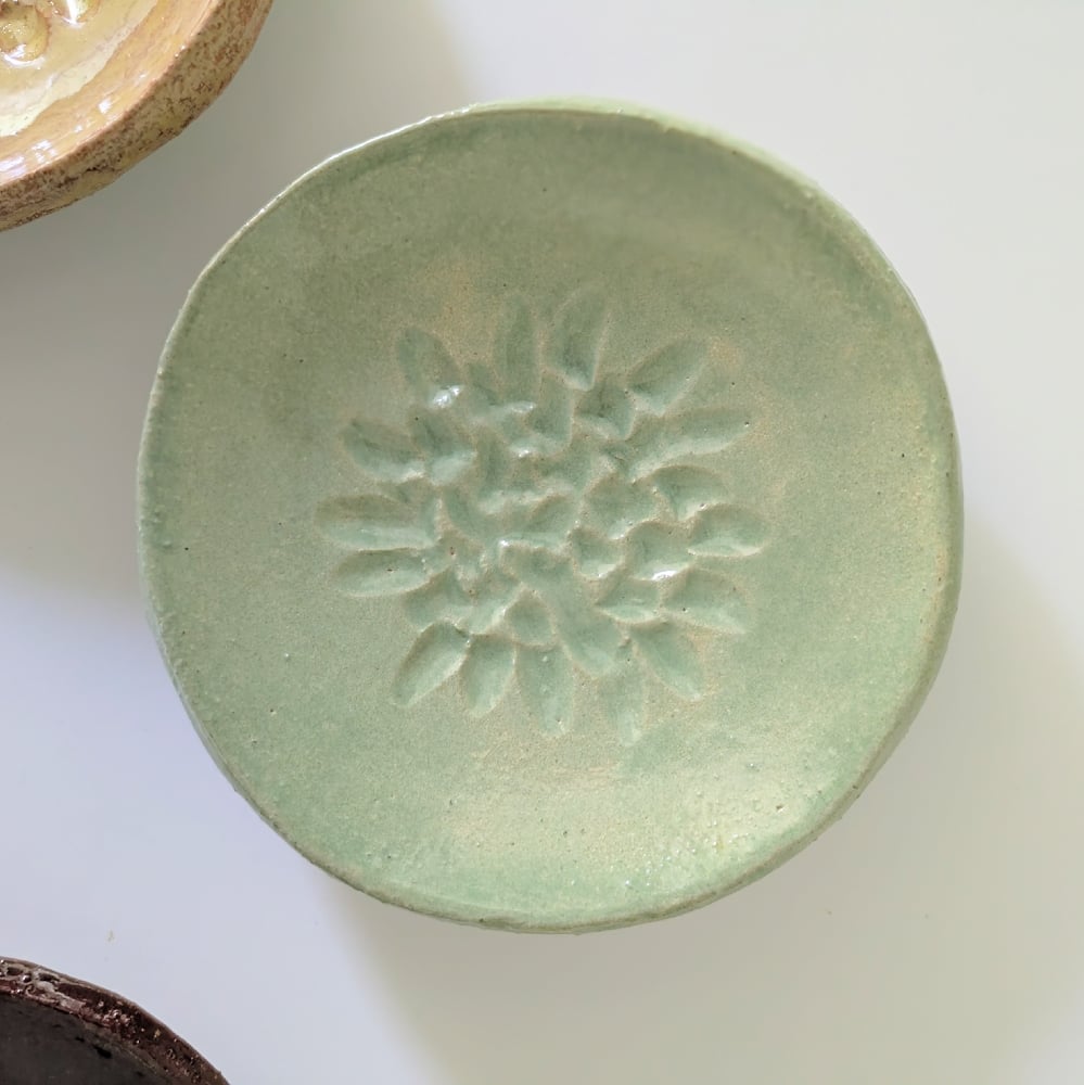 Image of Handmade Ceramic Garlic or Ginger Grater Zester