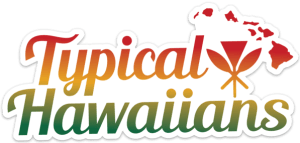 Image of Sticker - Typical Hawaiians Bumper Sticker 2 with Islands