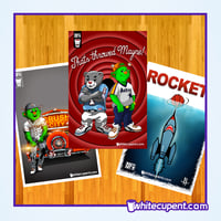 Image 2 of H-Town Sports Poster Set 2