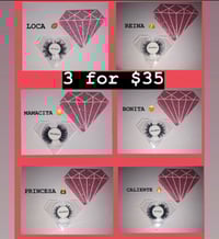 3 LASHES FOR $35