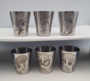 1 oz Pony Pony Shot Glasses