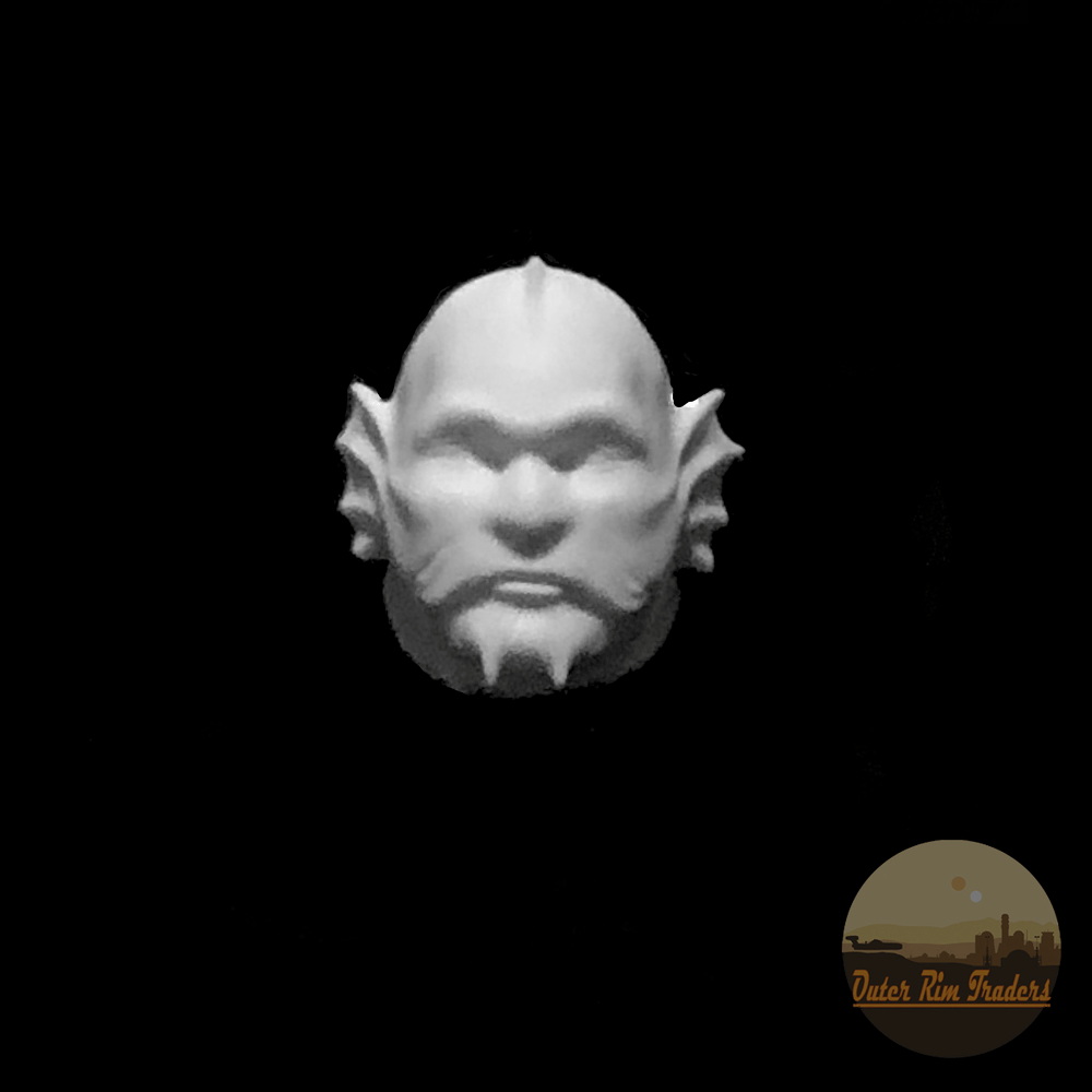 Image of Fishface sculpted by Mati Zander