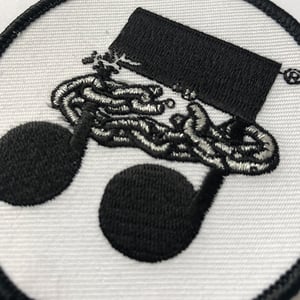 Chain Note Embroidered Patch