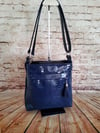 Ciara Blue Croc Bag