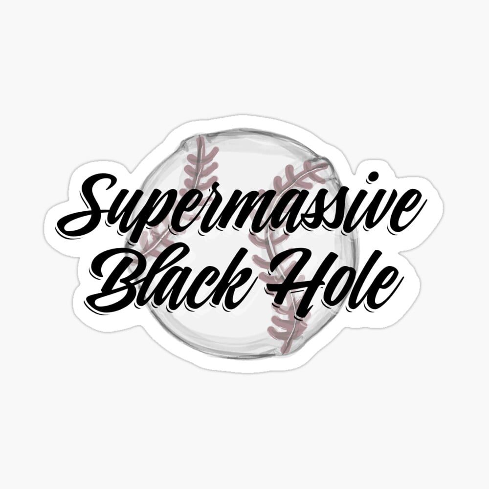 Image of Supermassive Black Hole Sticker