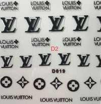Image 2 of Designer Stickers #D1-D5
