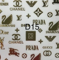 Image 5 of Designer Stickers D11-D15