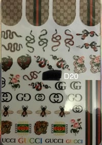Image 5 of Designer Stickers D16-D20