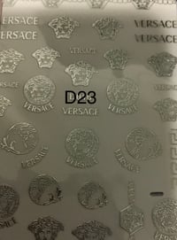 Image 3 of Designer Stickers D21-D25