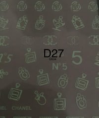 Image 2 of Designer Stickers D26-D30