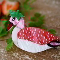 Dapper the strawberry duck! 