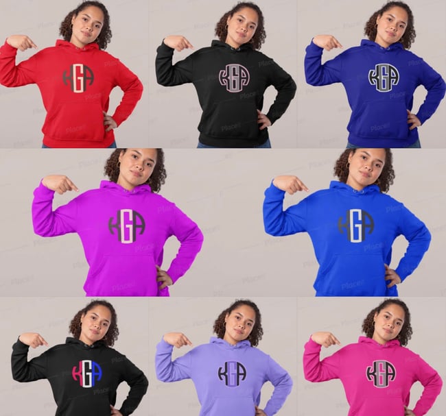 Youth KGA Hoodie Multicolored 