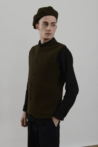 Image of Theo Cap in Heather wool £90.00