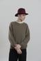Image of Brixton Hat in Plum wool £150.00