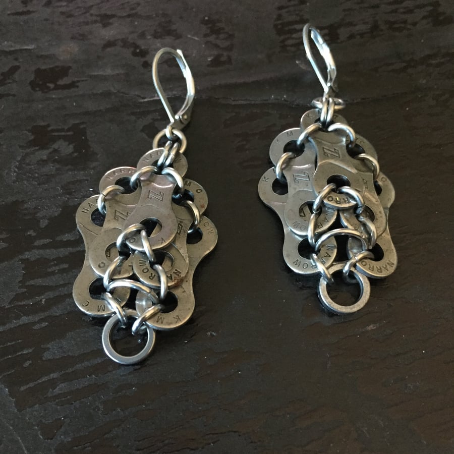 Image of Shield Earrings