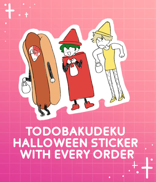 Image of Todobakudeku Halloween [STICKER ONLY]