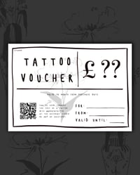 Image 2 of TATTOO VOUCHER (PHYSICAL)