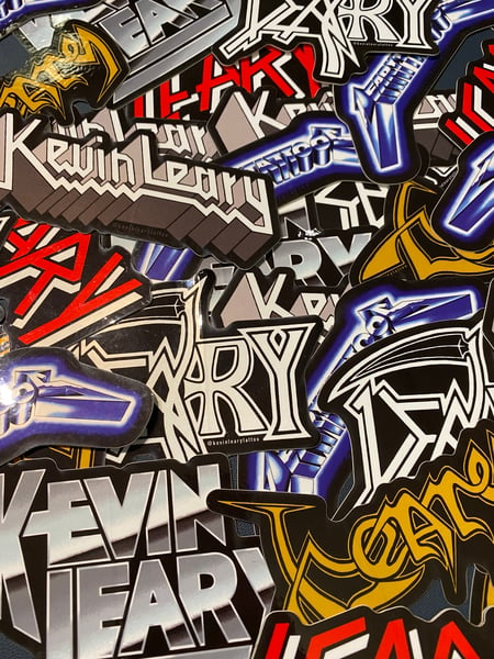 Image of Heavy metal sticker pack