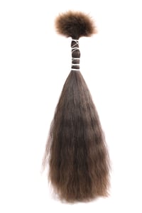 Loose Human Hair, Soft Wavy, Medium Brown