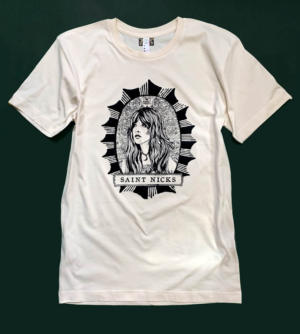 Saint Nicks Tee - Unisex Vintage White